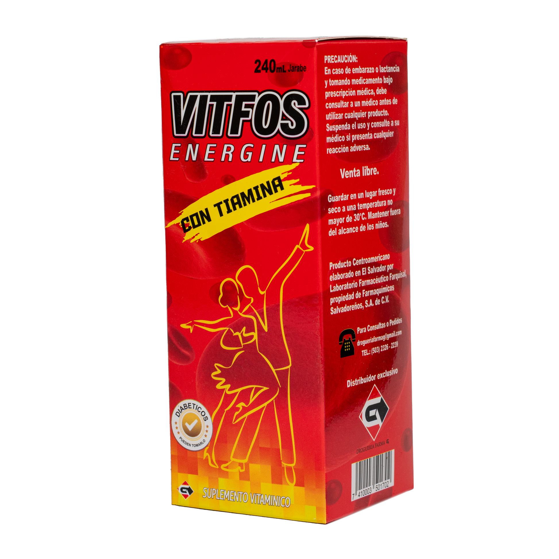 Vitfos Energine x 240ml.