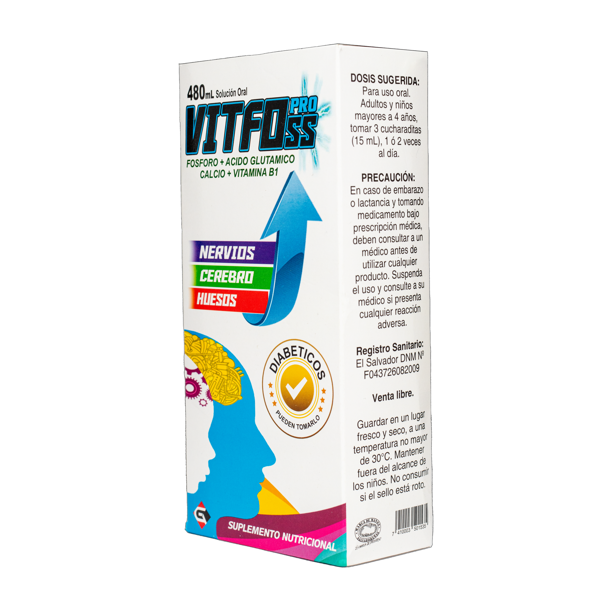 Vitfoss Pro x 480ml