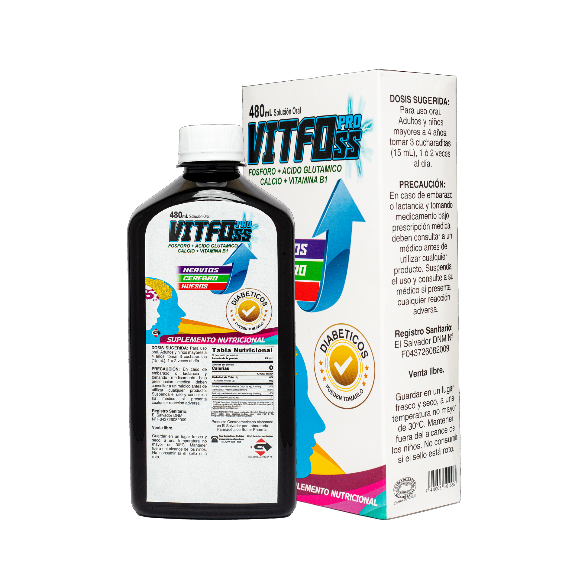 Vitfoss Pro x 480ml